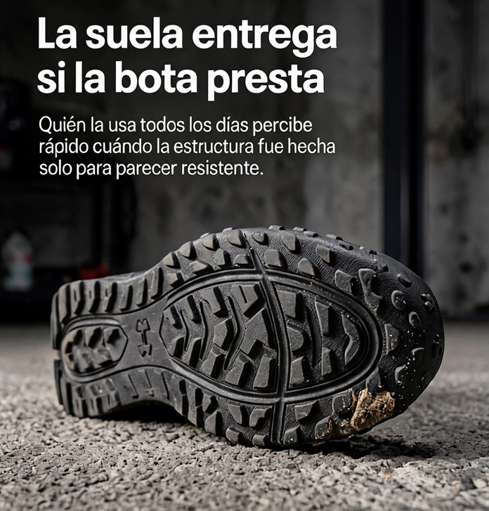 Tactica Ultra — La Bota que Aguanta tu Rutina sin Destruir tu Pie