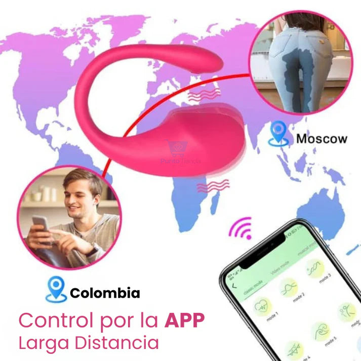 🔥 VibraSense™ — Controla su placer desde cualquier lugar del mundo (App + 10 modos intensos)